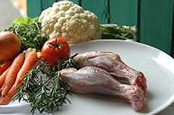 Cutting lamb